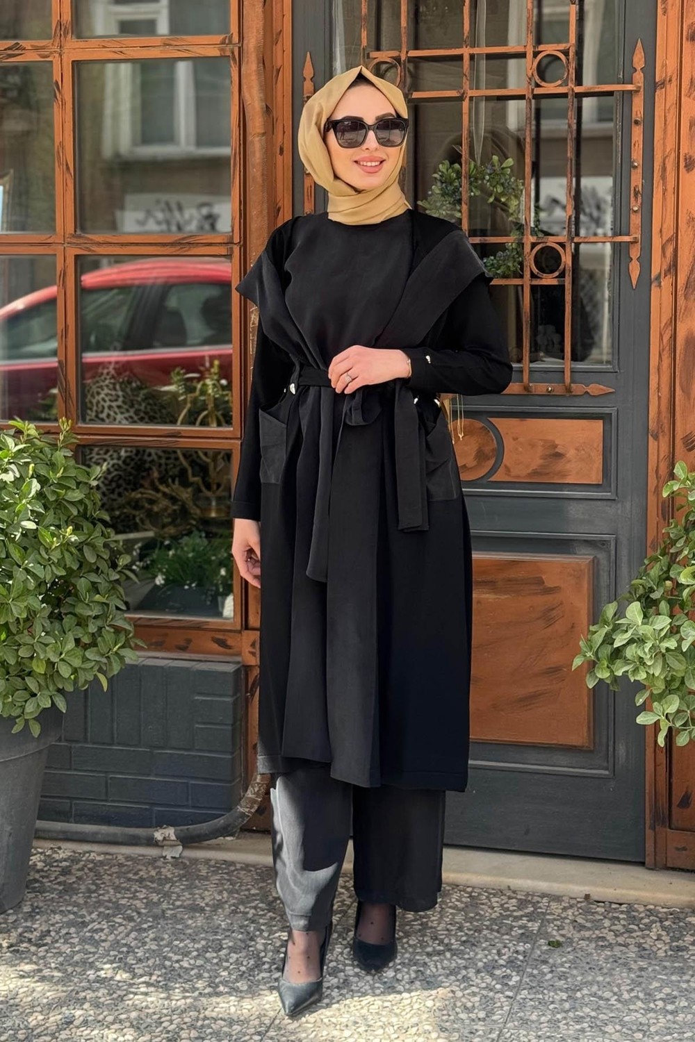 Miss Dalida Hırka T25Y-9010 Siyah görsel 5