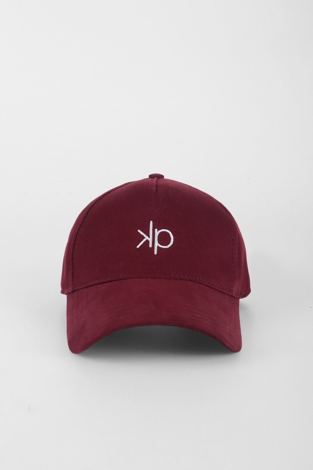 Kapin Kp Baseball Cap Şapka - Bordo Renkli Nakışlı Kadınlar İçin Ayarlanabilir Aksesuar