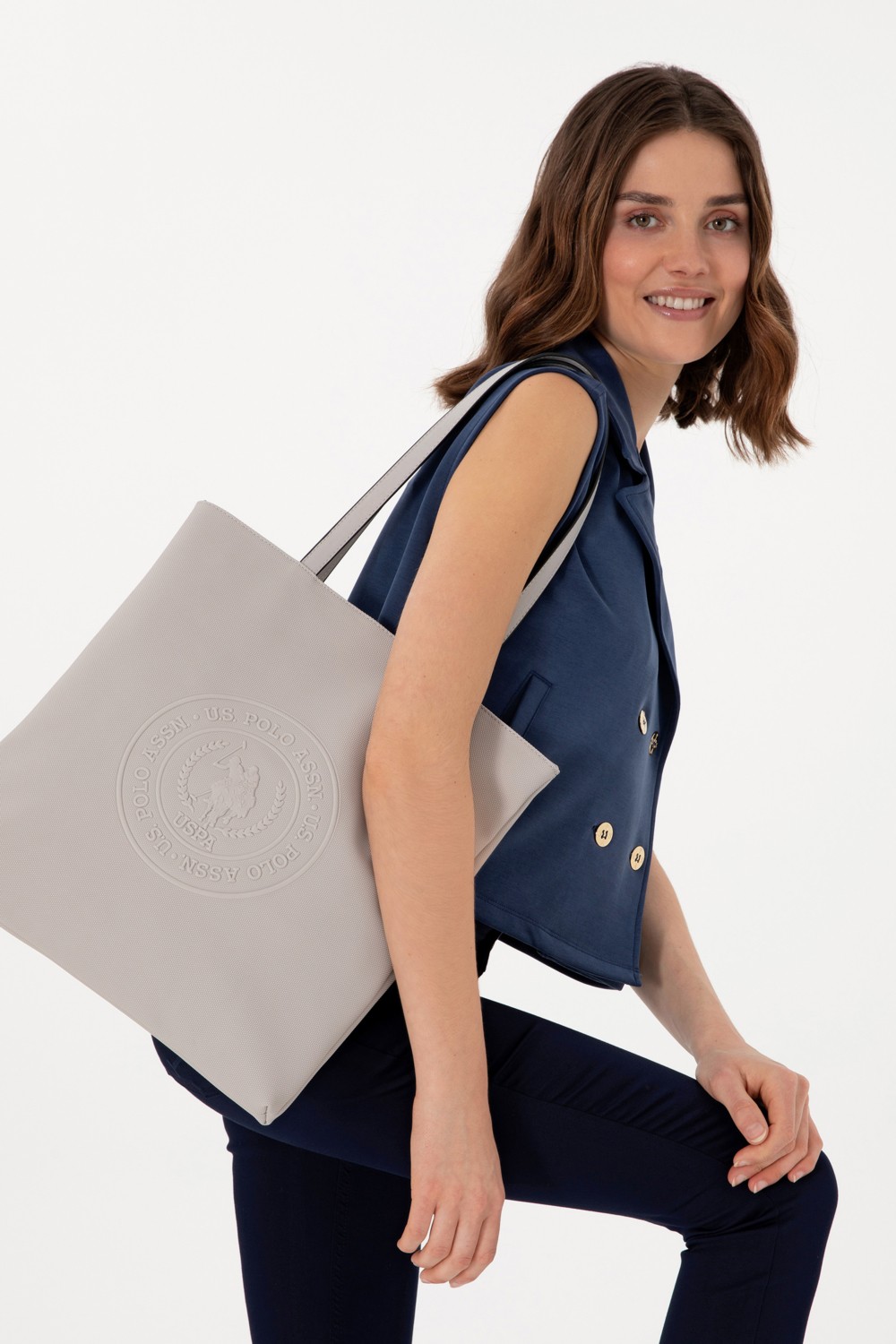 U.S. Polo Assn. Kadın Siyah Omuz Çantası 50293675-VR046