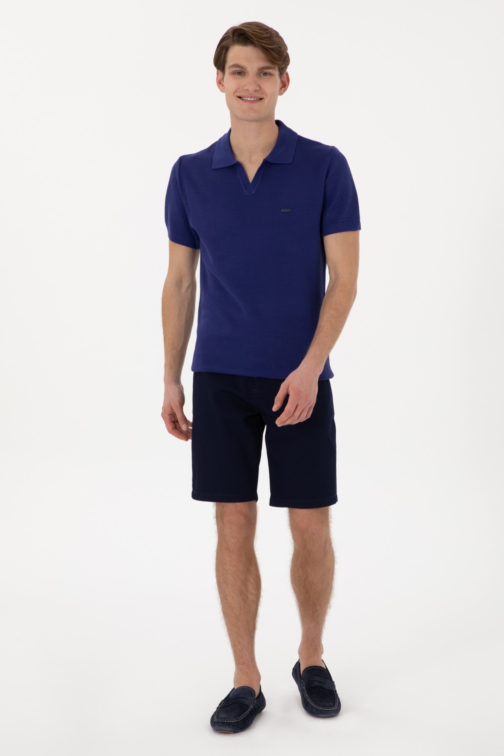 U.S. Polo Assn. Erkek Siyah Dokuma Şort 50299172-VR046