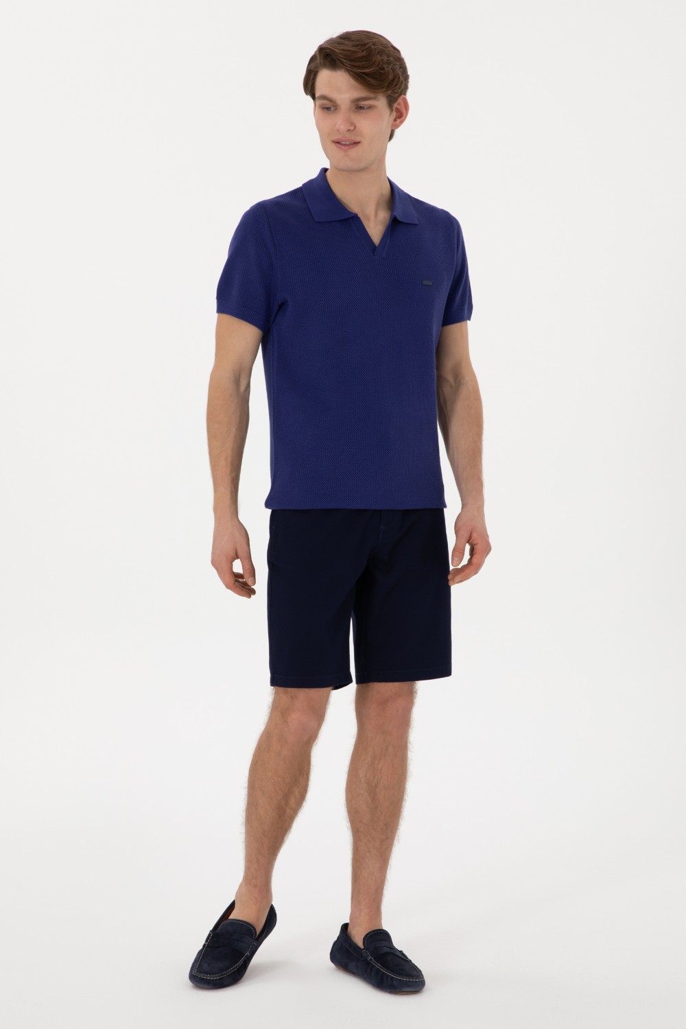 U.S. Polo Assn. Erkek Siyah Dokuma Şort 50299172-VR046 görsel 3