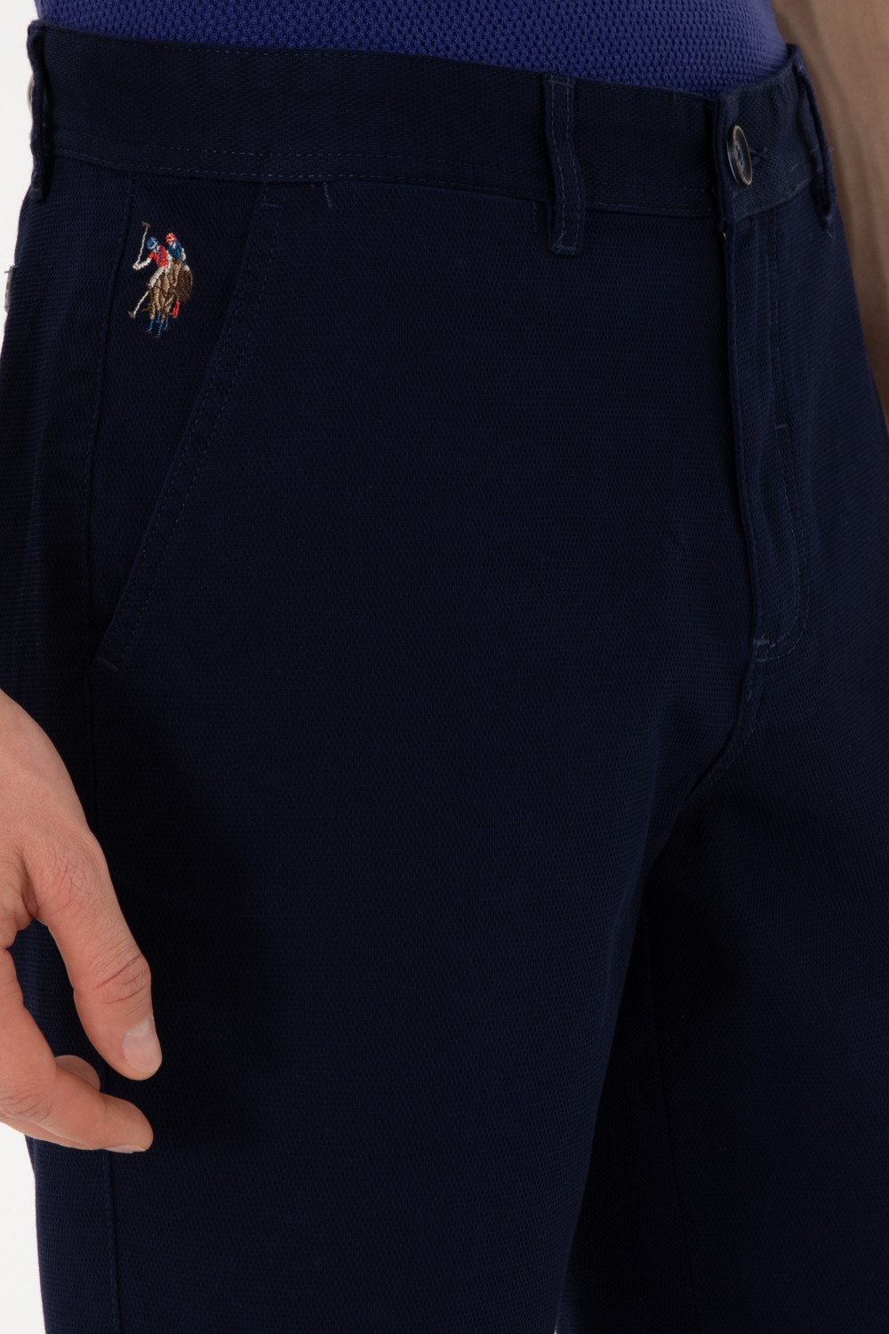 U.S. Polo Assn. Erkek Siyah Dokuma Şort 50299172-VR046 görsel 5
