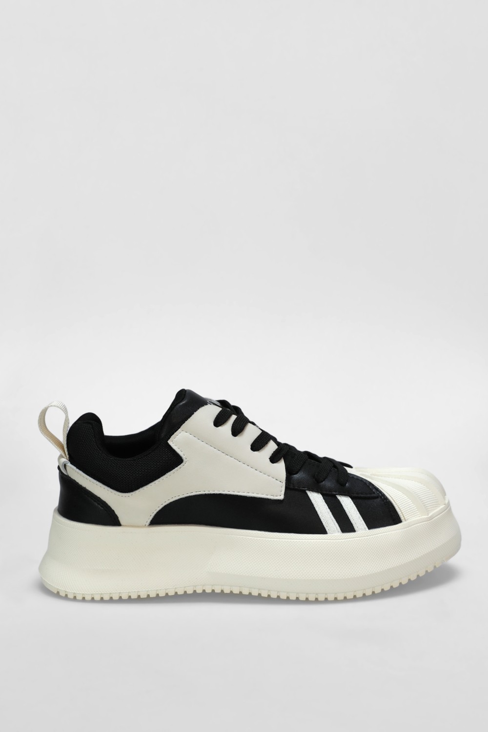 Lufian Pıers Erkek Deri Sneaker Ayakkabı Siyah