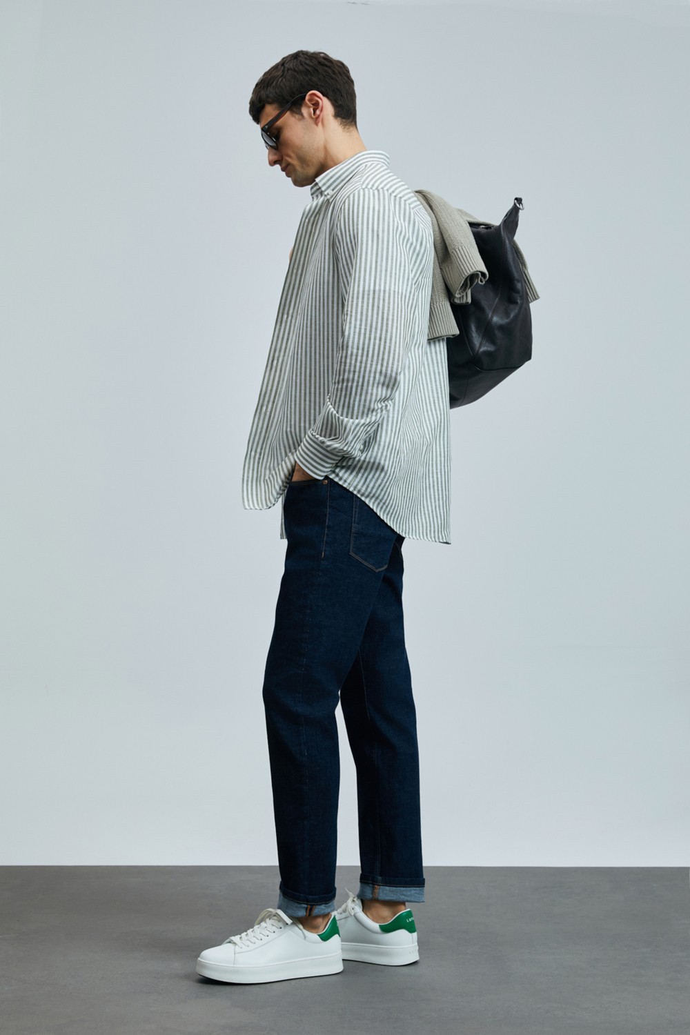 Lufian Galıo Smart Jean Erkek Pantolon Regular Fit Mavi