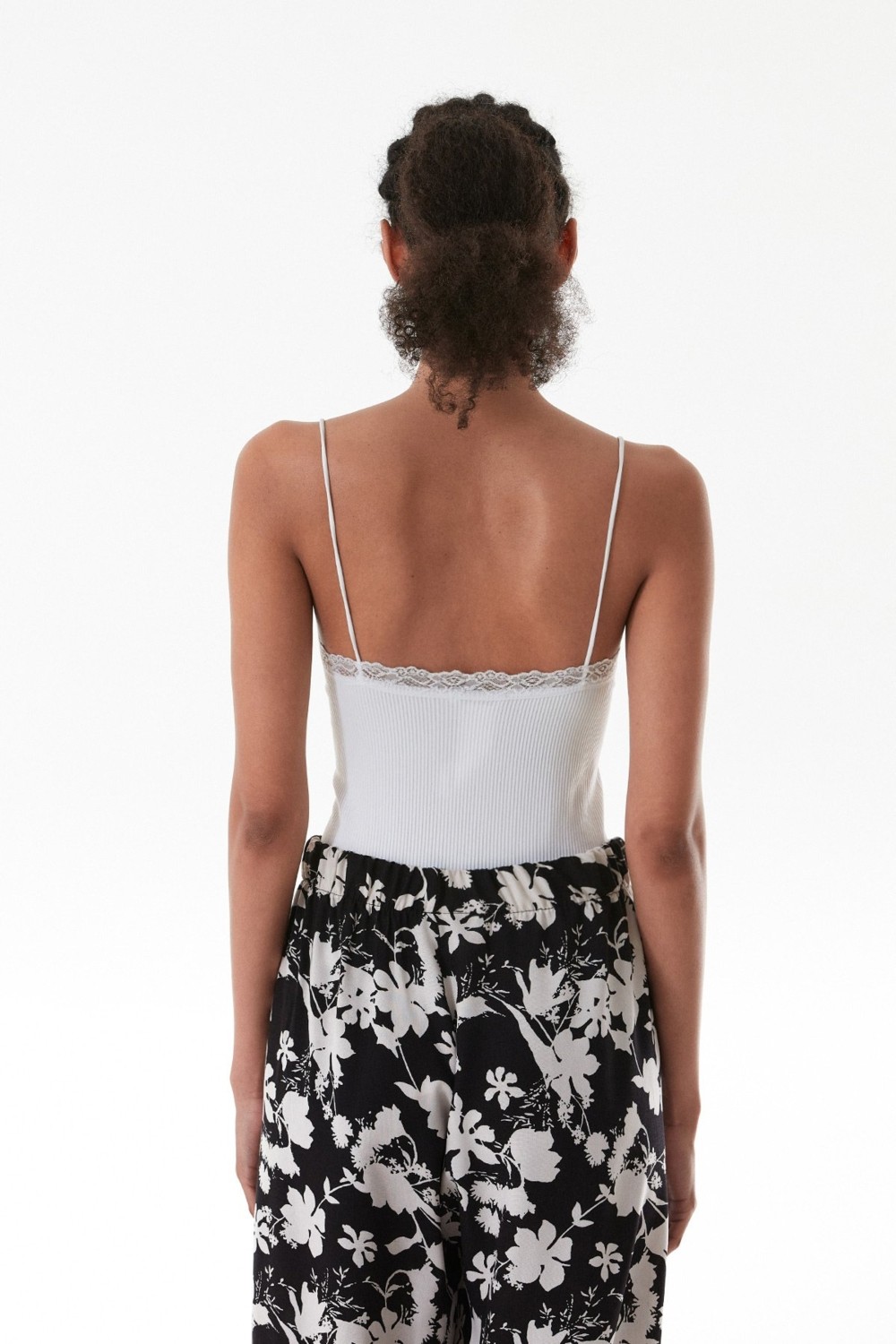 FullaModa Fitilli Dantelli Kurdele Detaylı Çıtçıtlı Body görsel 4