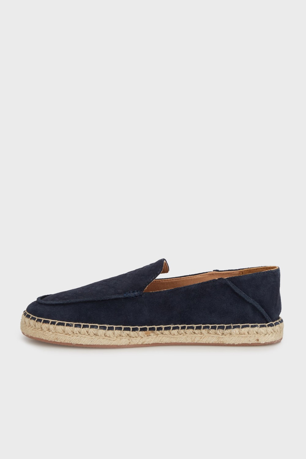 Boss Deri ve Süet Karışımlı Hasır Detaylı Espadril Erkek Espadril 50541781 401 görsel 3