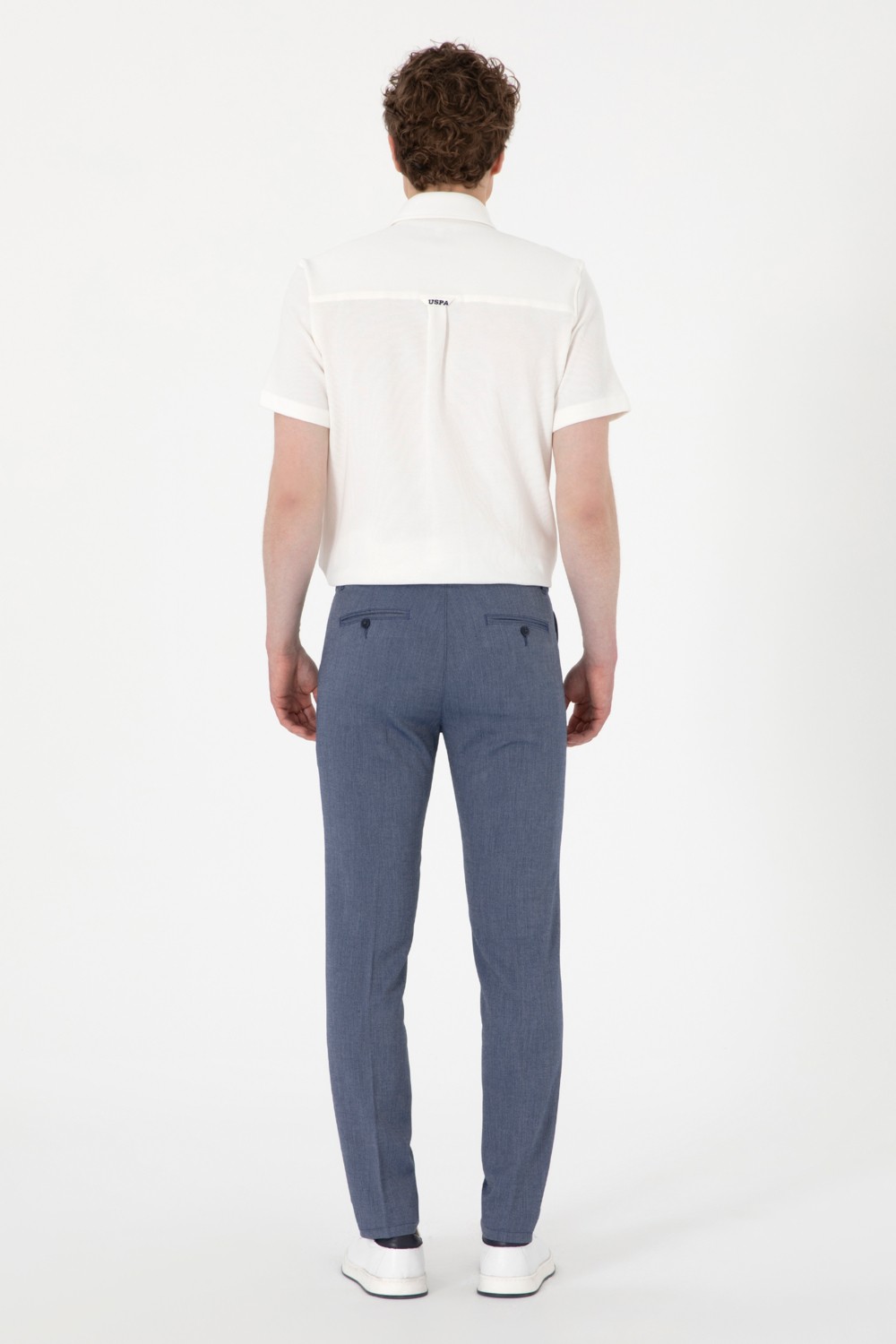 U.S. Polo Assn. Erkek Lacivert Pantolon (Kanvas-Chino) 50299990-VR033 görsel 4