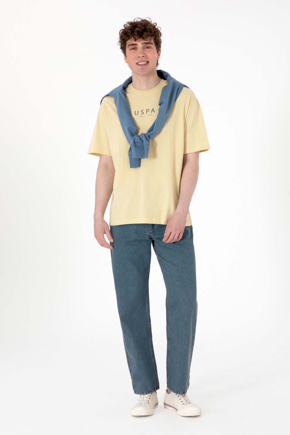 U.S. Polo Assn. Erkek Kahverengi Pantolon (Jean) 50304380-DN0031