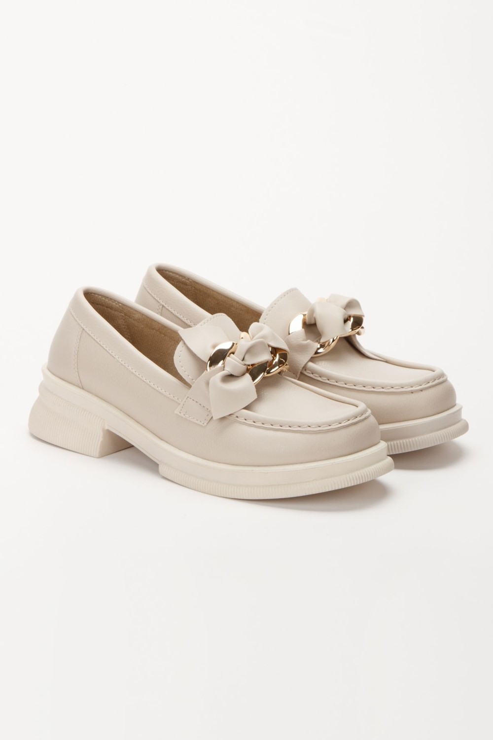 İnyola Shoes Kadın Cilt Toka Detaylı Oxford Ayakkabı 4049