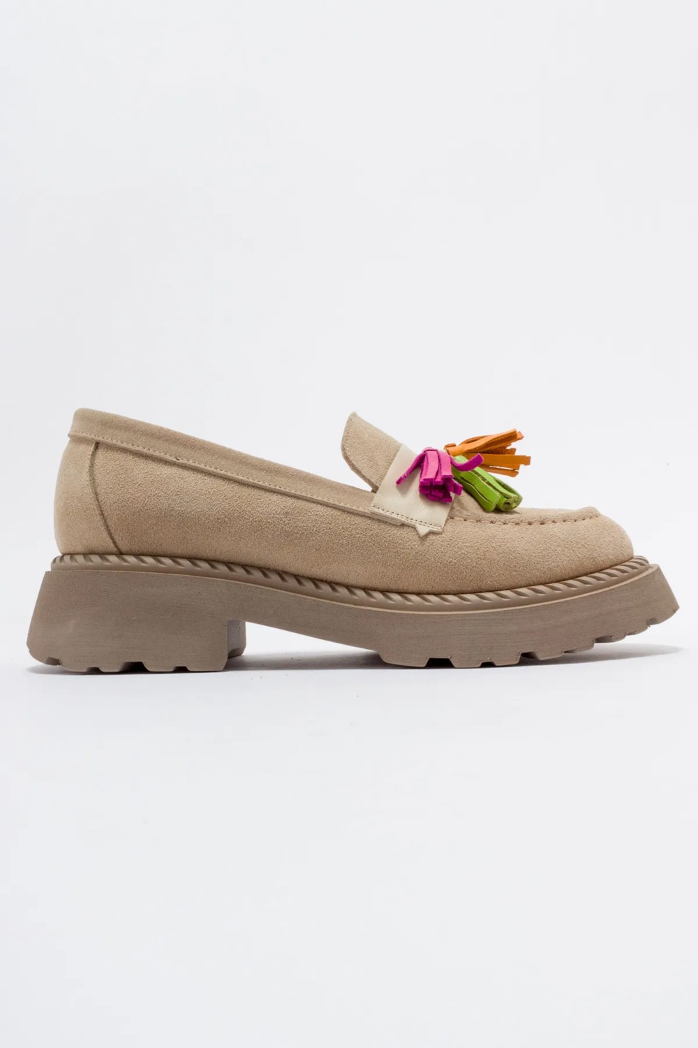 İnyola Shoes Kadın Hakiki Deri Püsküllü Oxford Ayakkabı 4034 görsel 5