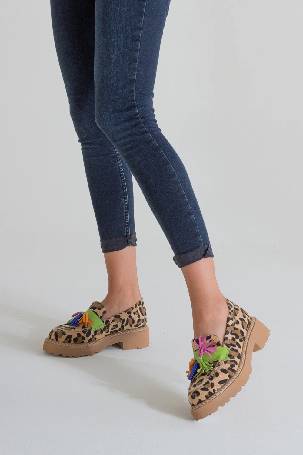 İnyola Shoes Kadın Hakiki Deri Püsküllü Oxford Ayakkabı 4034 görsel 7