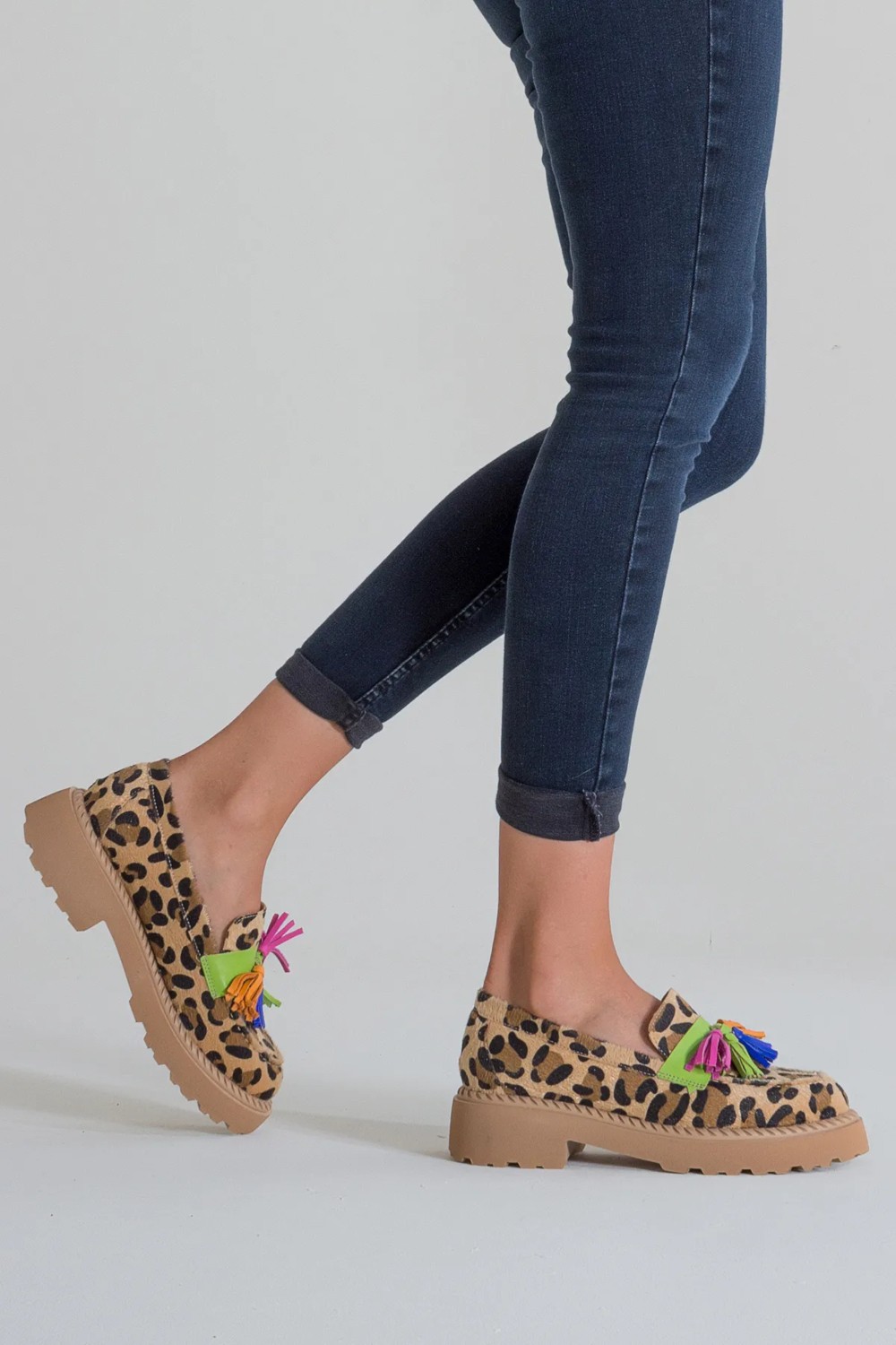 İnyola Shoes Kadın Hakiki Deri Püsküllü Oxford Ayakkabı 4034 görsel 8