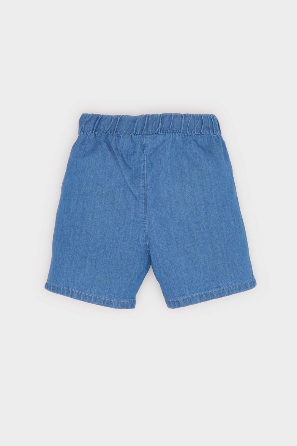 DeFacto Beli Lastikli Jean Şort Erkek Bebek E6837A525SM görsel 3