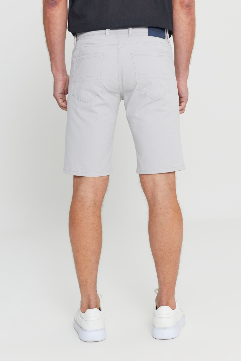 Altınyıldız Classics Erkek Taş Slim Fit Dar Kesim Armürlü %100 Pamuk Casual Chino Şort görsel 6