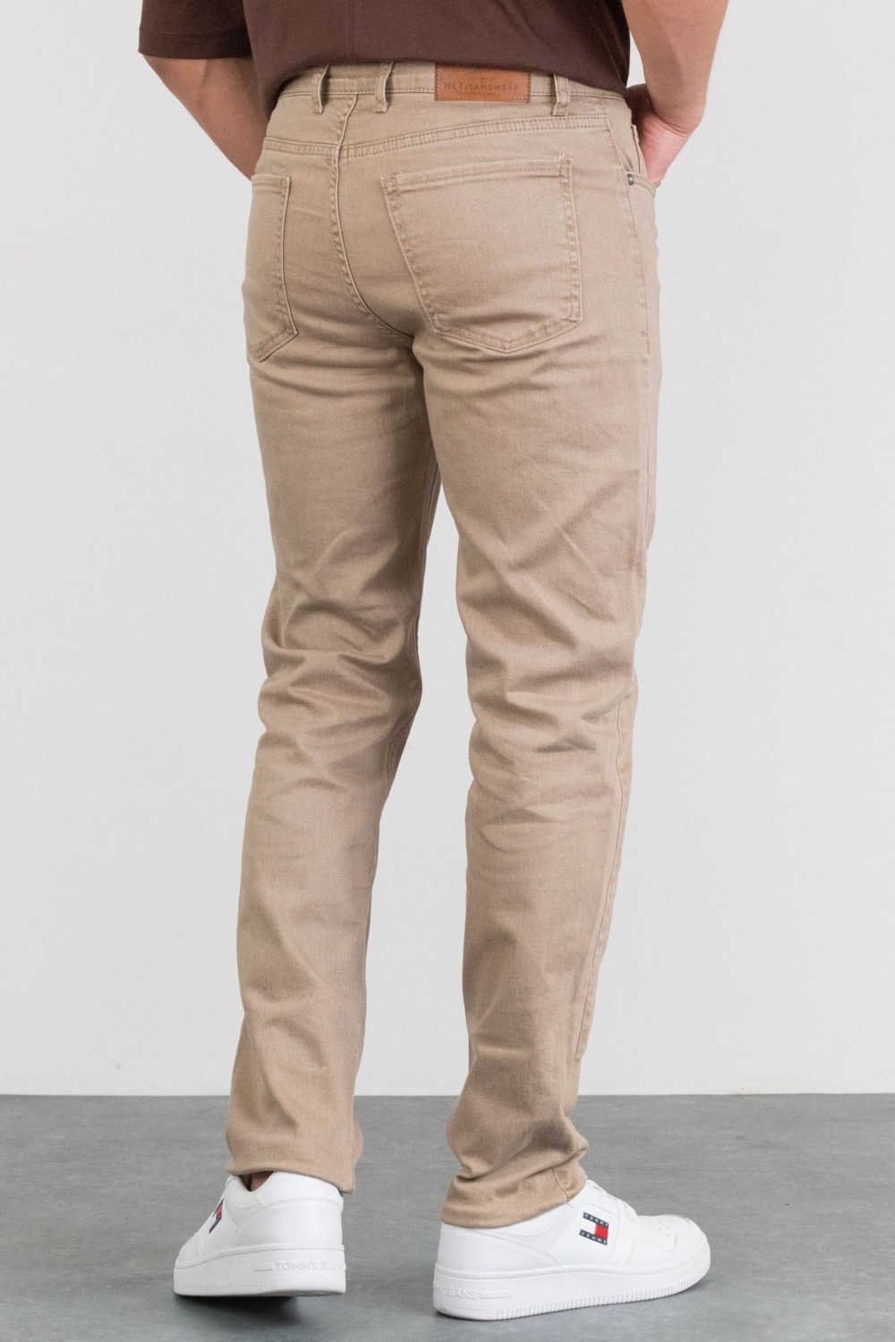 Hlt Jeans Erkek Bej Regular Fit Esnek Likralı Denim Jeans Kot Pantolon Hlthe001933 - Regular Bej görsel 6
