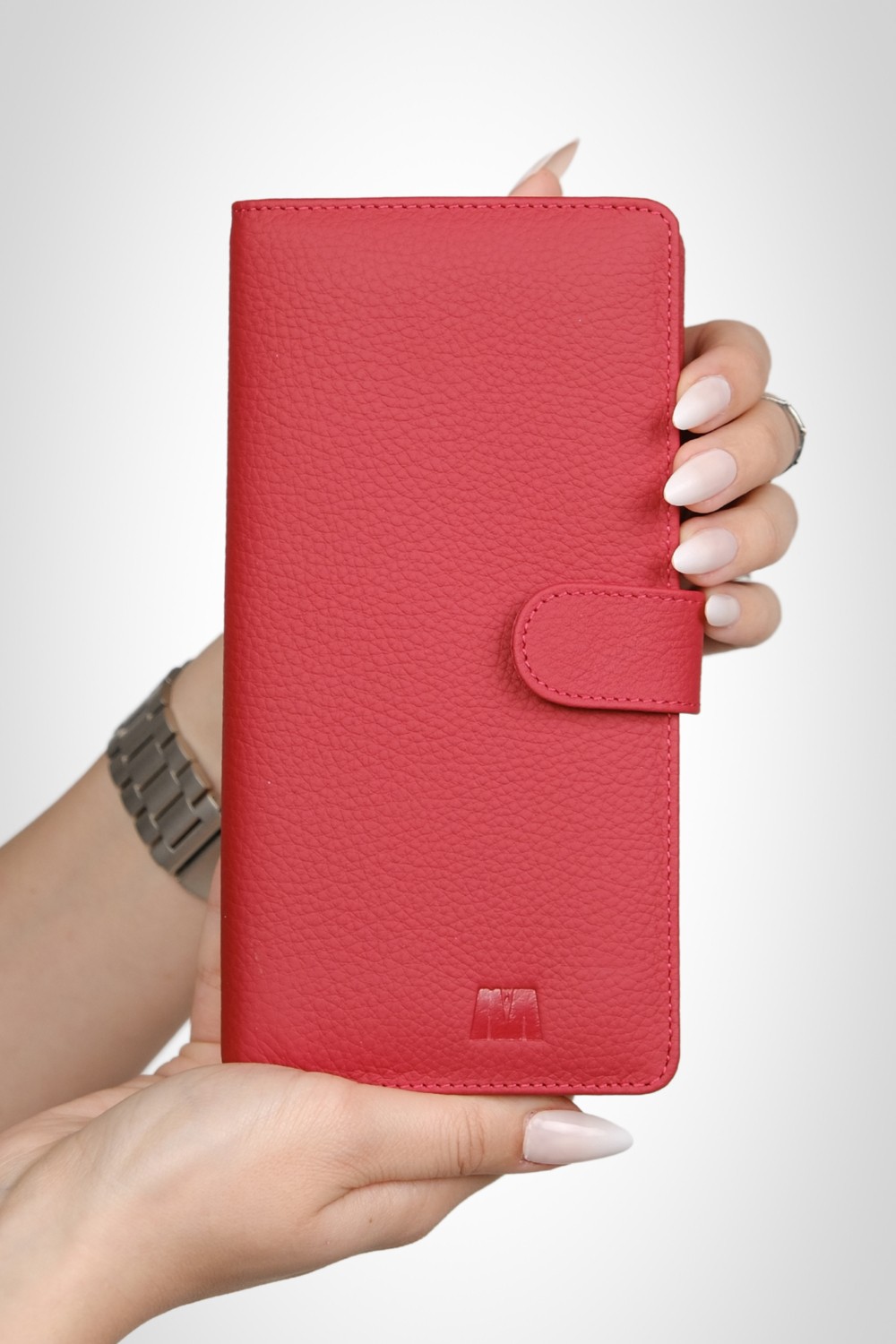 Mft Leather Twist 2323 Hakiki Deri Telefon Bölmeli Unisex Cüzdan
