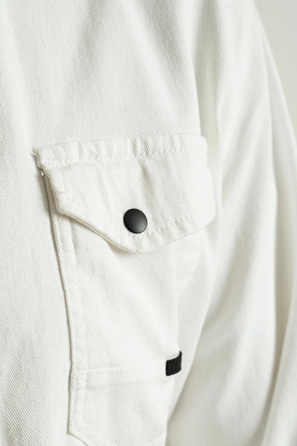 Comstar Erkek Slim Fit Çift Cepli Kot Gömlek görsel 2