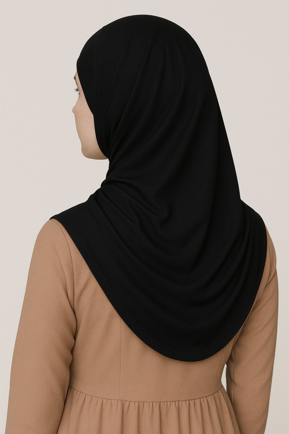Mim Eşarp ve Şal Pileli Tesettür Hijab Hazır Eşarp görsel 7
