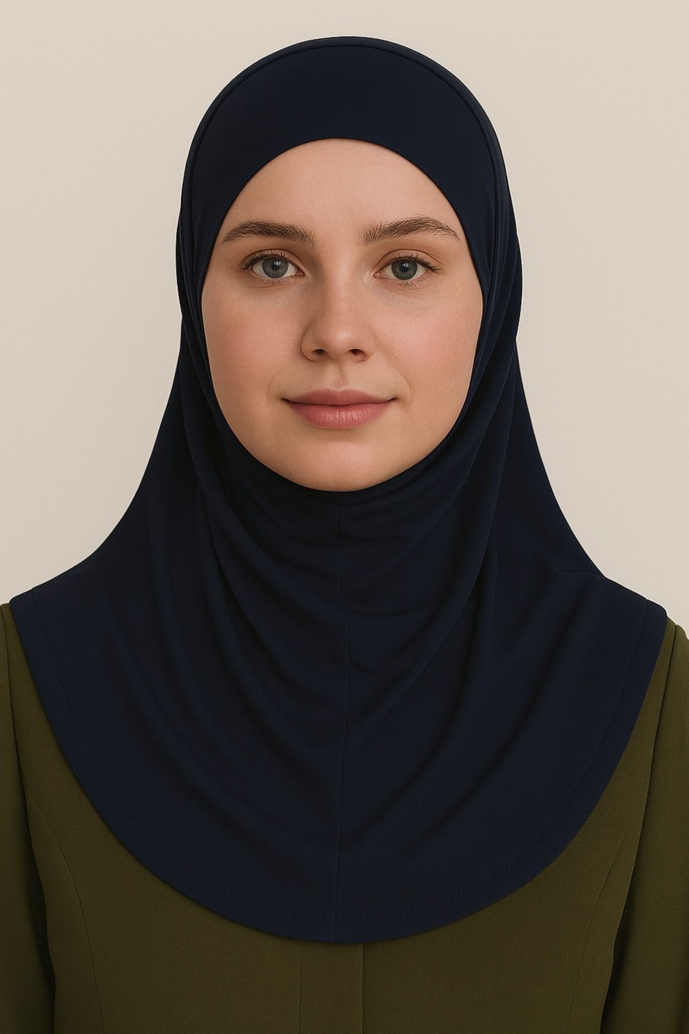 Mim Eşarp ve Şal Pileli Tesettür Hijab Hazır Eşarp