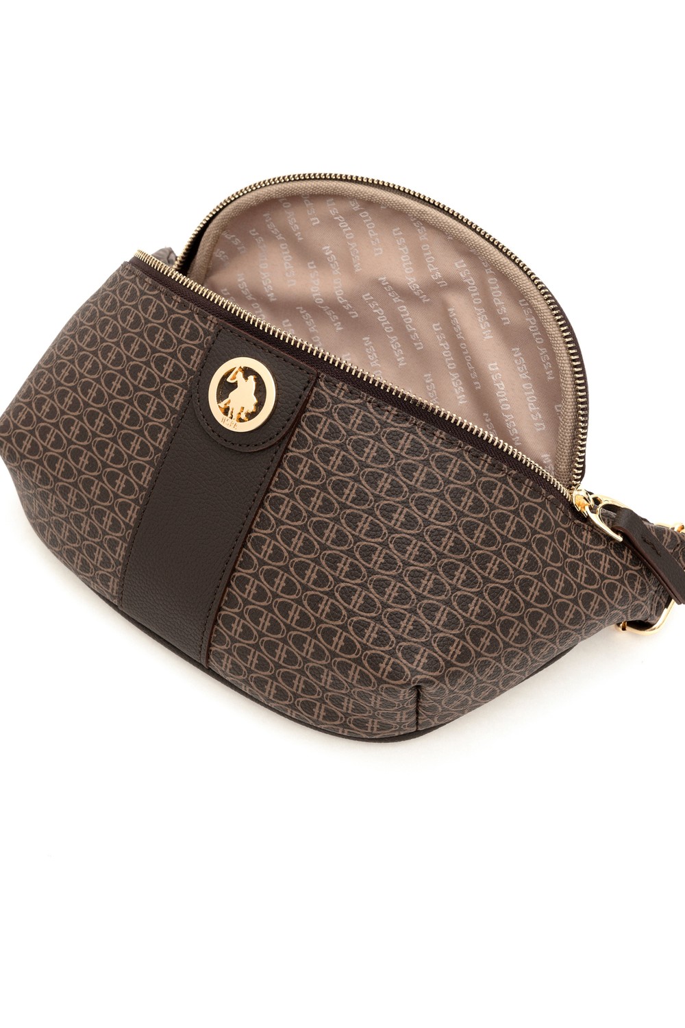 U.S. Polo Assn. Kadın Vizon Bel Çantası 50293693-VR052 görsel 6