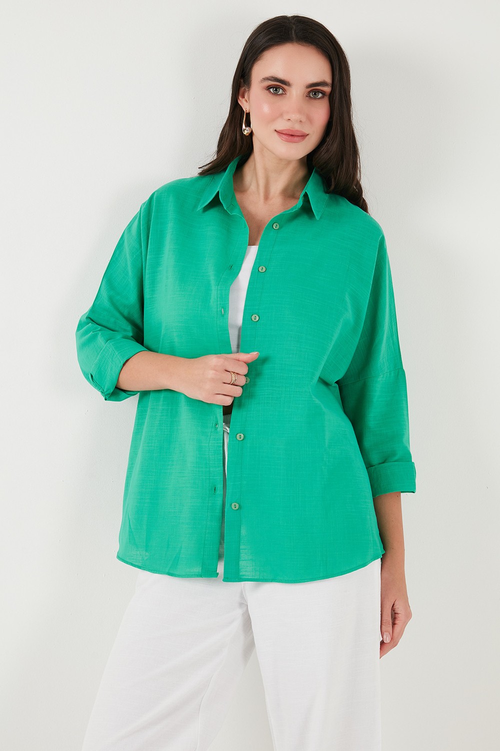 Sd Luxury Oversize Gömlek Bayan Gömlek 6781001 görsel 4