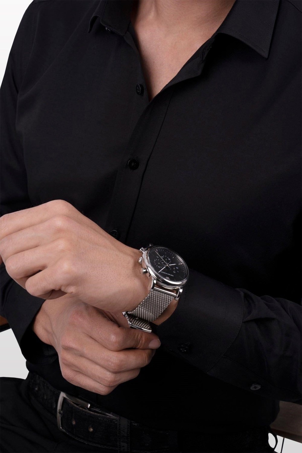 Etikmen Yeşil Saten Slimfit Erkek Gömlek