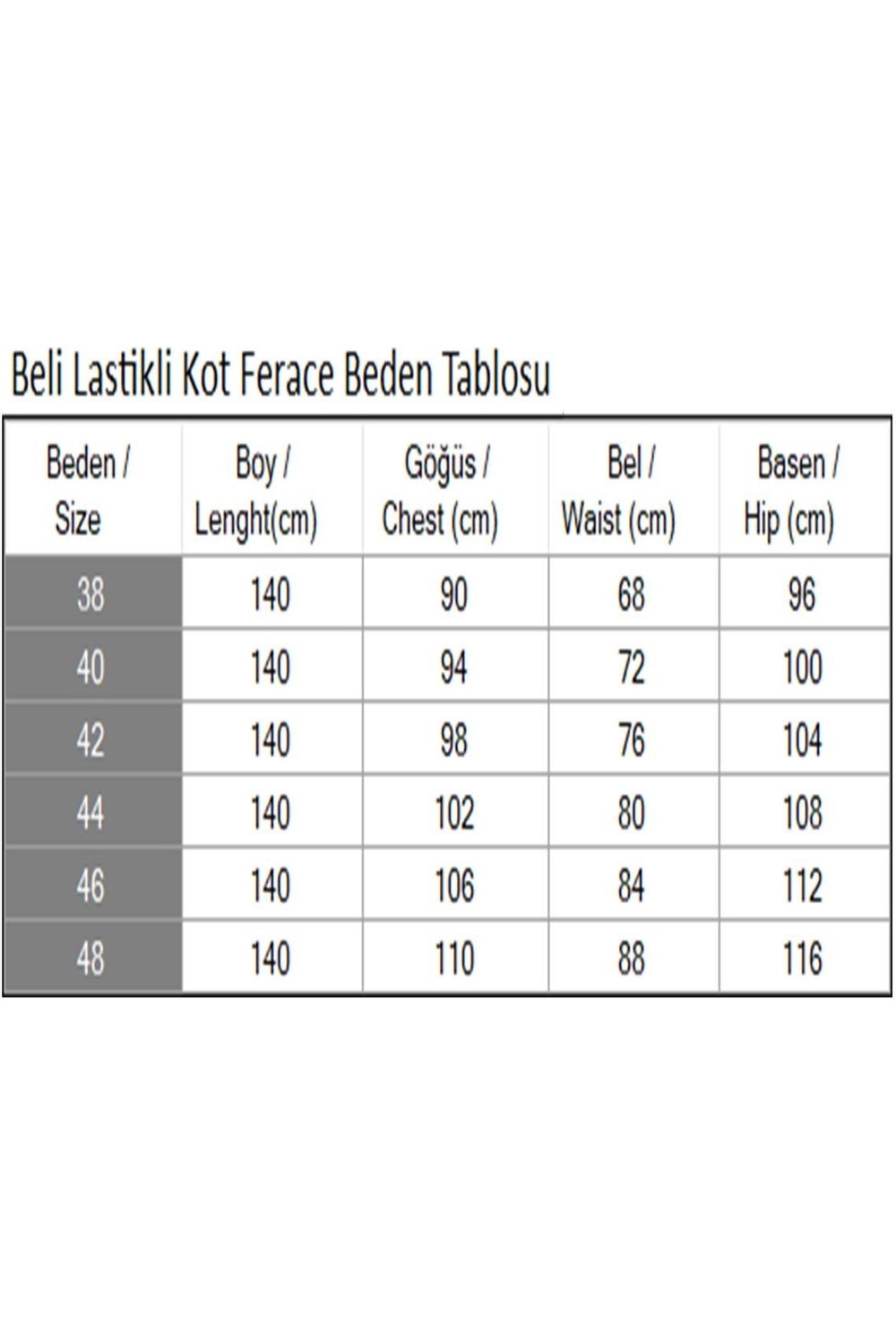 Moda Mihram Beli Lastikli Kot Ferace Koyu Mavi 19228 görsel 5