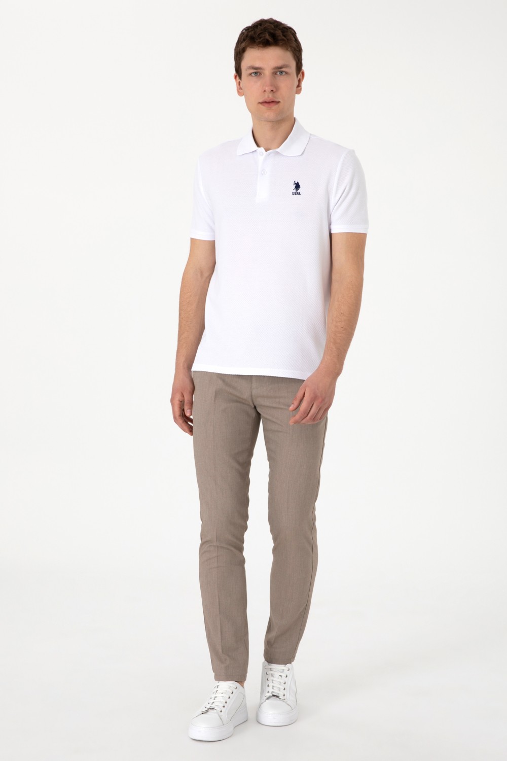 U.S. Polo Assn. Erkek Lacivert Pantolon (Kanvas-Chino) 50299990-VR033 görsel 7