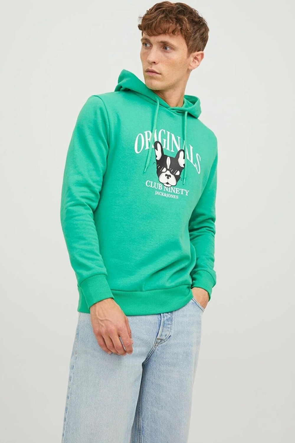 Jack & Jones Jorbeware Sweat Hood Fst Erkek Siyah Sweatshirt 12244219-Black