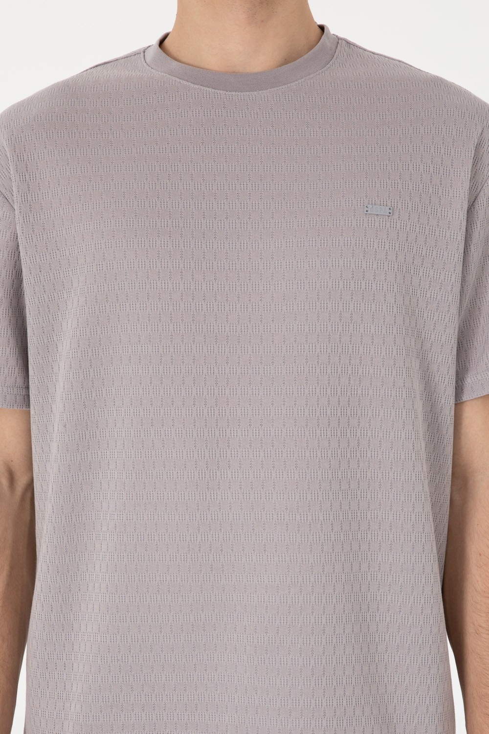 U.S. Polo Assn. Erkek Comfort Fit Bisiklet Yaka Lacivert Tişört 50308814-VR033 görsel 6