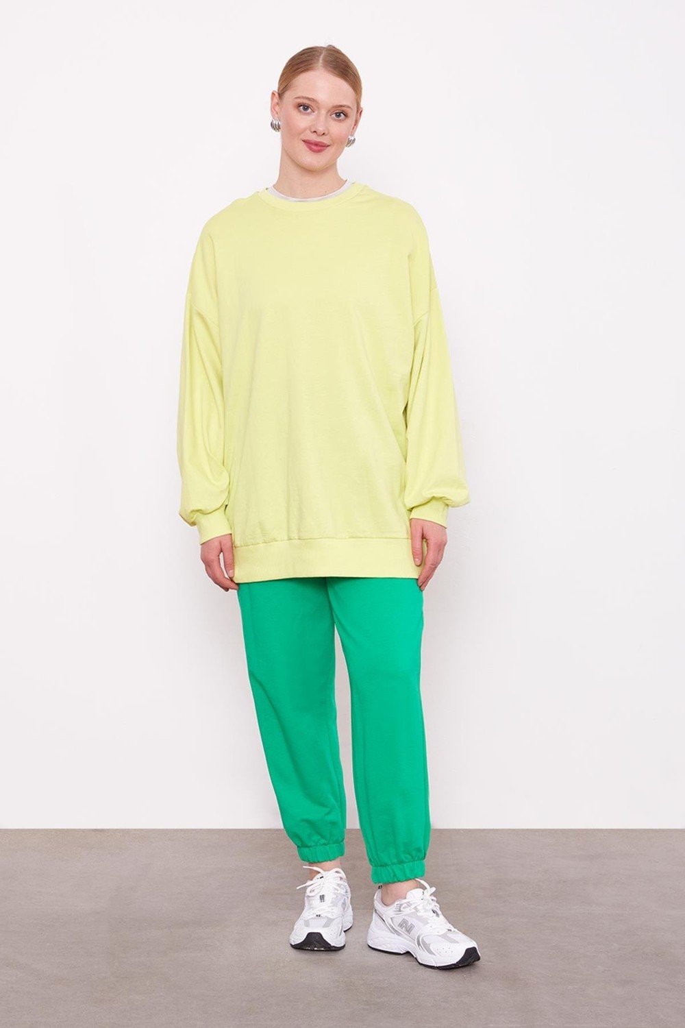 Lêvi D'or Benetton Beli Lastikli Jogger Pantolon görsel 3