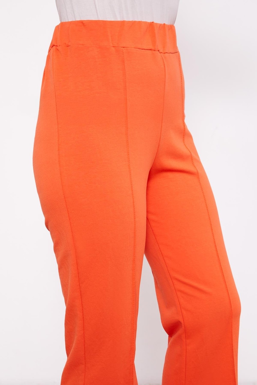 Lêvi D'or Oranj İspanyol Paça Pantolon görsel 4