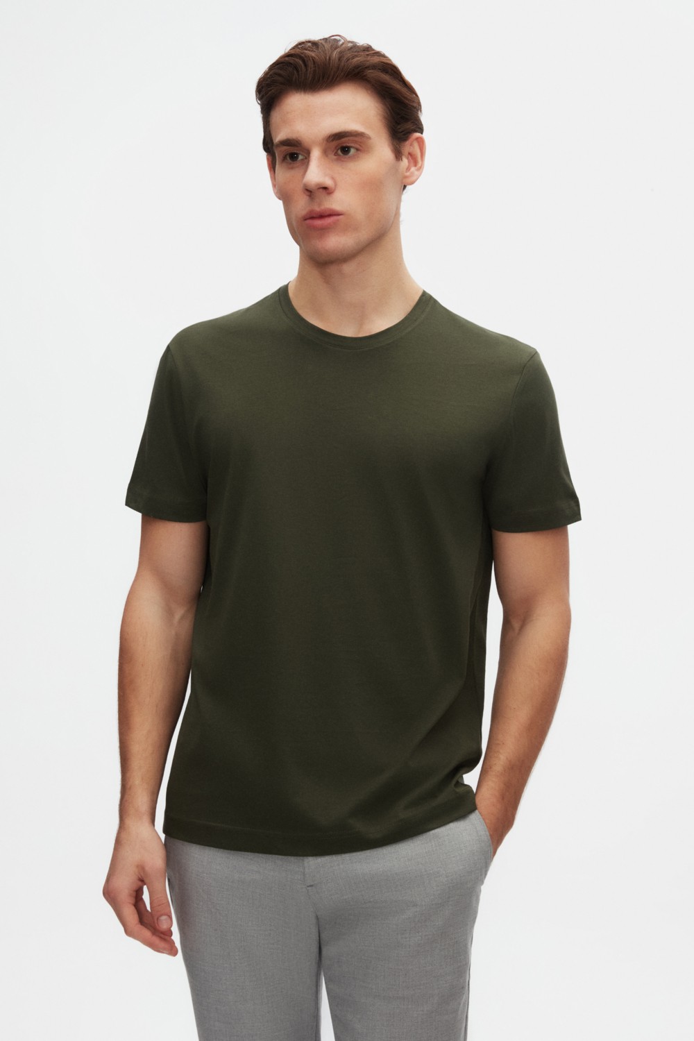 D'S Damat Ds Damat Comfort Fit Siyah %100 Pamuk T-Shirt 6HC14ORT02005
