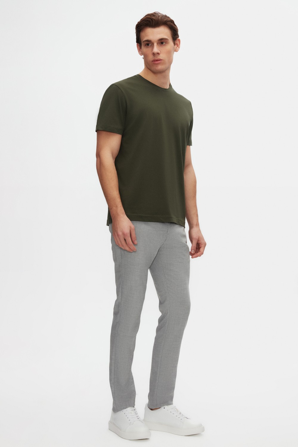 D'S Damat Ds Damat Comfort Fit Siyah %100 Pamuk T-Shirt 6HC14ORT02005 görsel 4