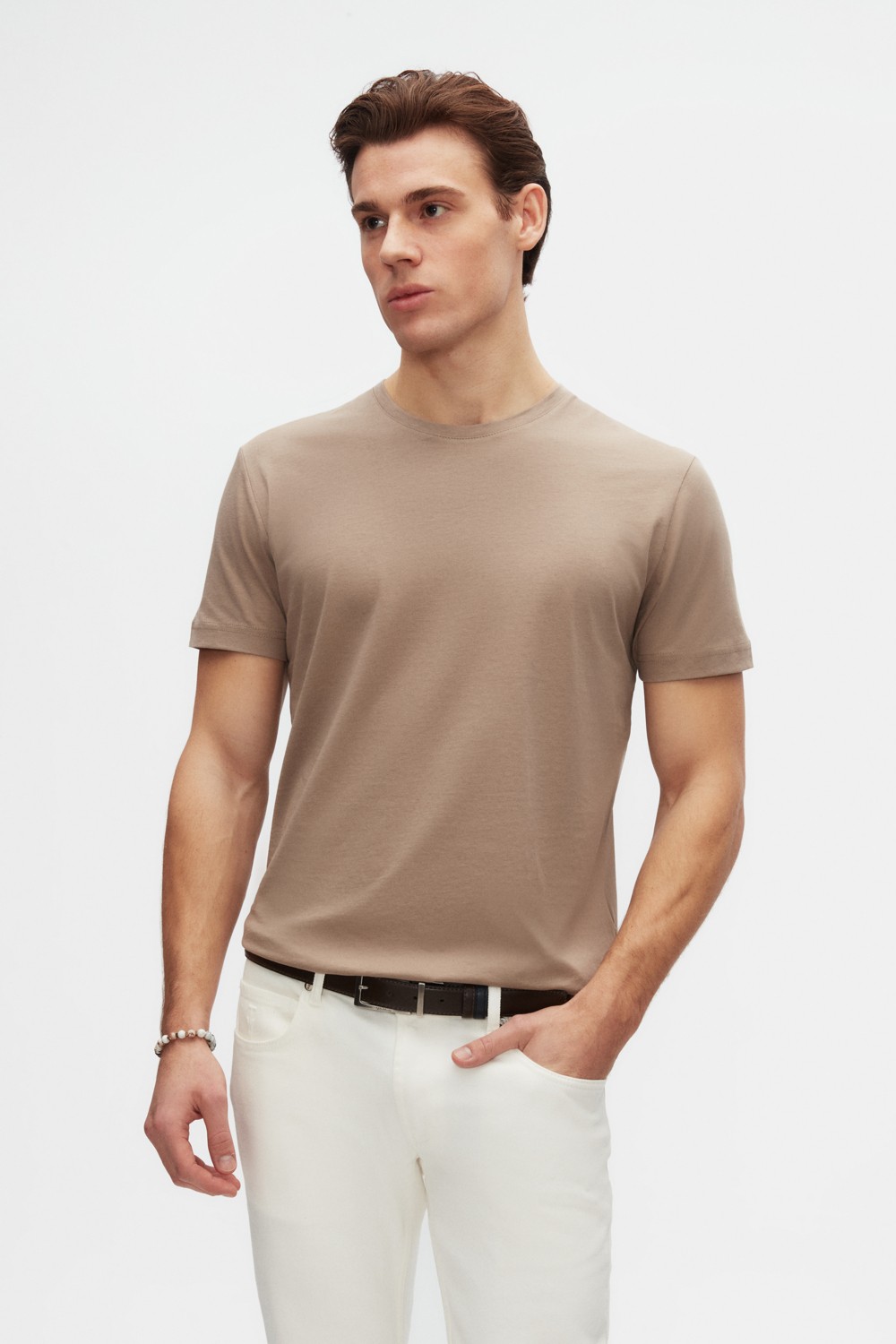 D'S Damat Ds Damat Comfort Fit Siyah %100 Pamuk T-Shirt 6HC14ORT02005