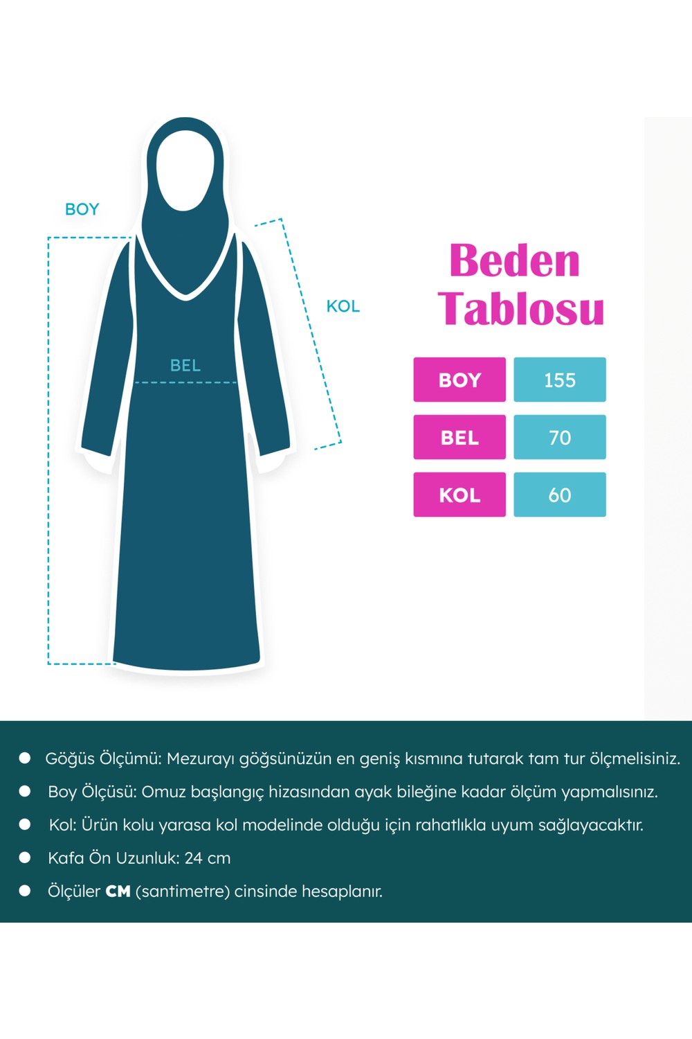 Manolyaşal İslamic Hijab Manolyaşal Pratik Başörtülü Rahat Giyilebilen Organik Tek Parça Namaz Elbisesi - Haki görsel 6