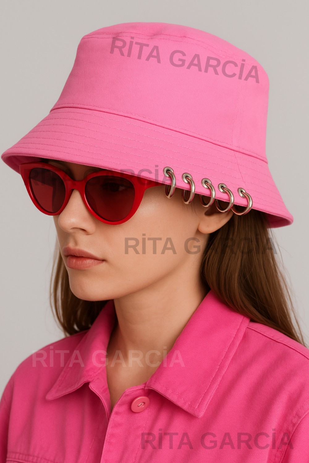 Elif İç Giyim Çengelli Piercingli Kova Bucket Şapka