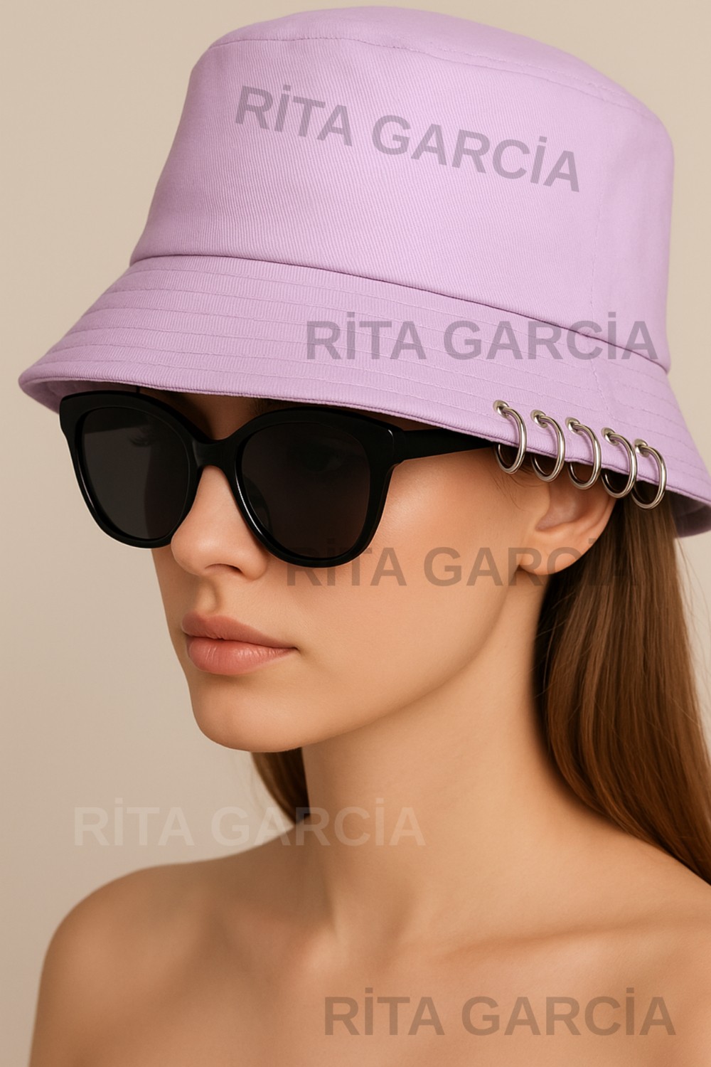 Elif İç Giyim Çengelli Piercingli Kova Bucket Şapka görsel 3