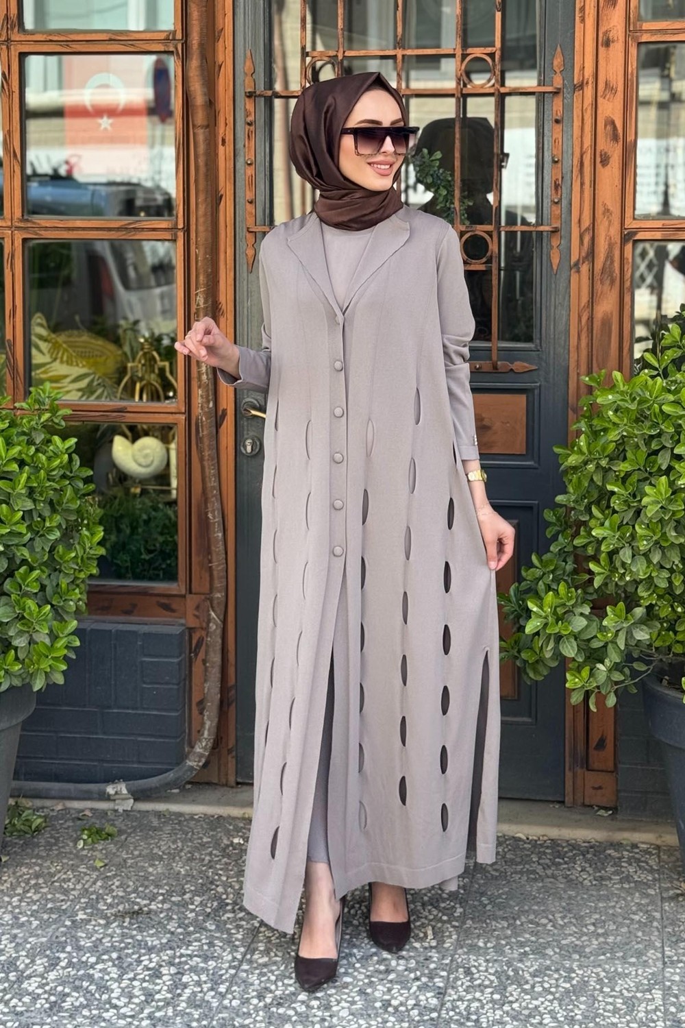 Miss Dalida Hırka T25Y-9007 Vizon