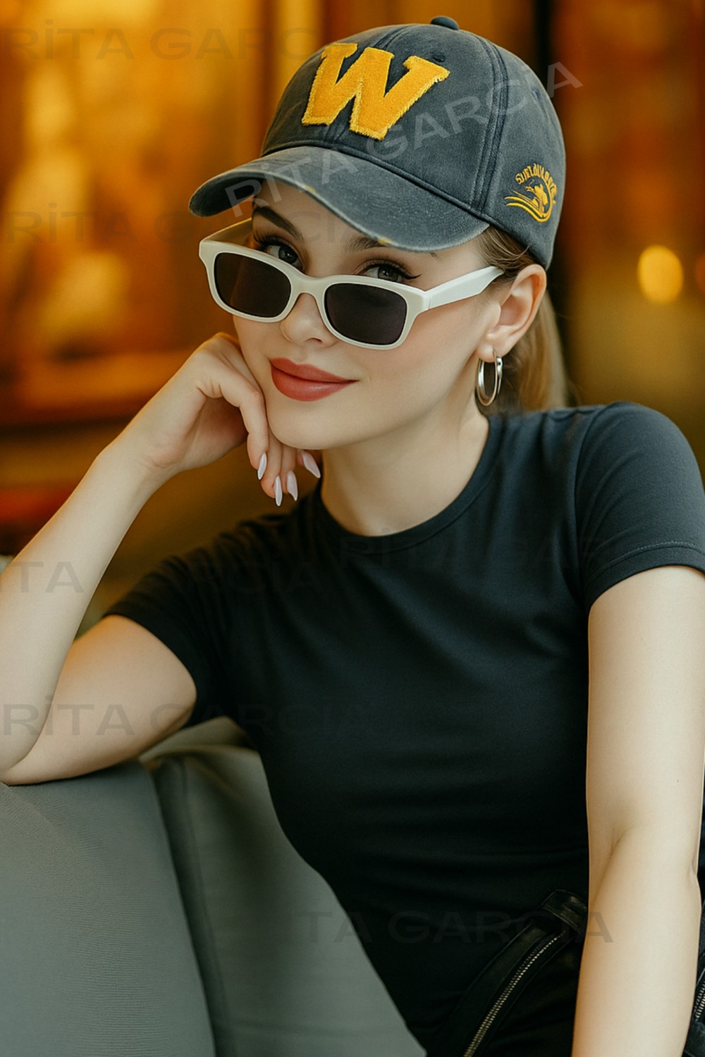 Elif İç Giyim Unisex Eskitme W Şapka görsel 5