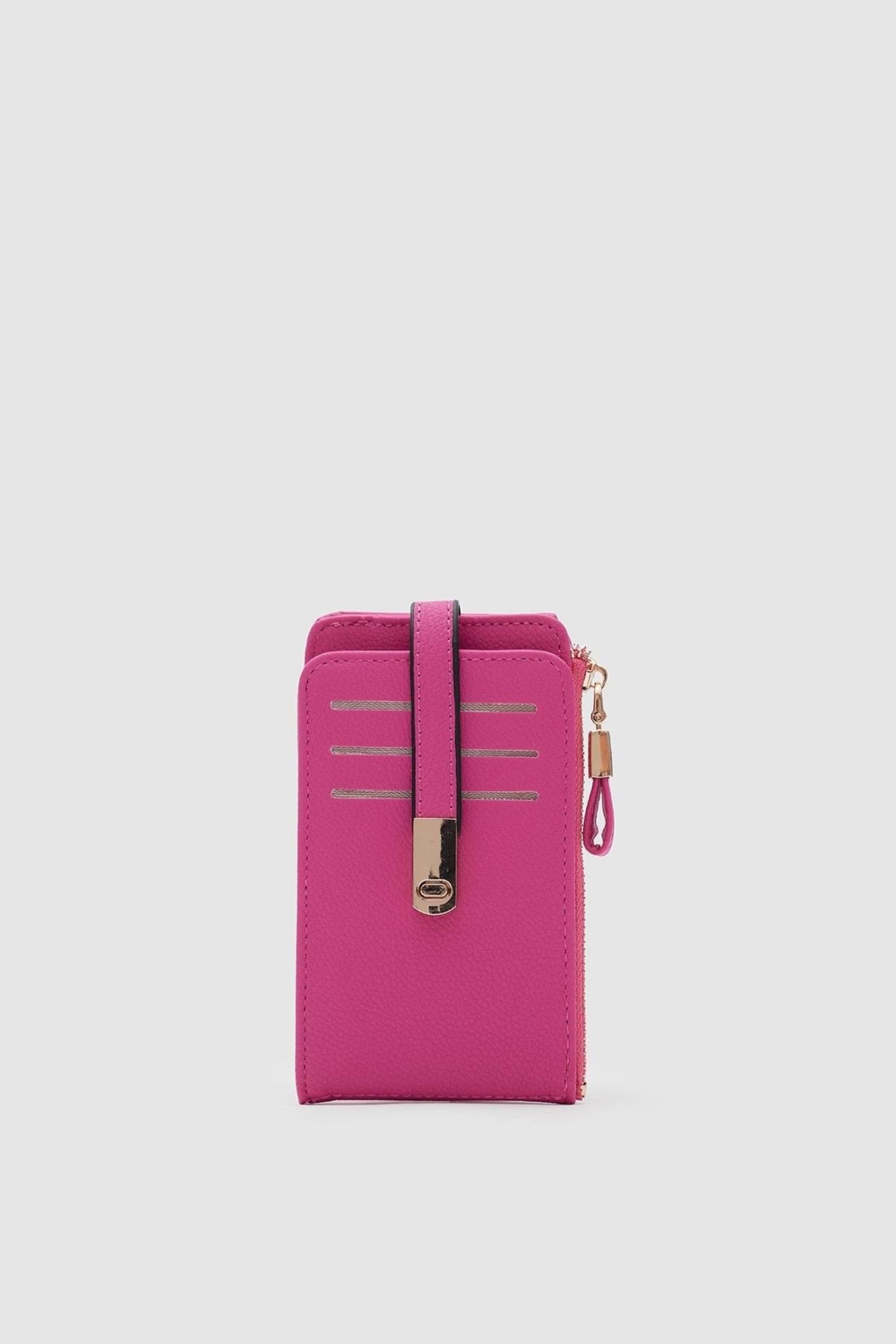 Shule Bags Cat Çok Gözlü Kartlık Cüzdan Fuşya