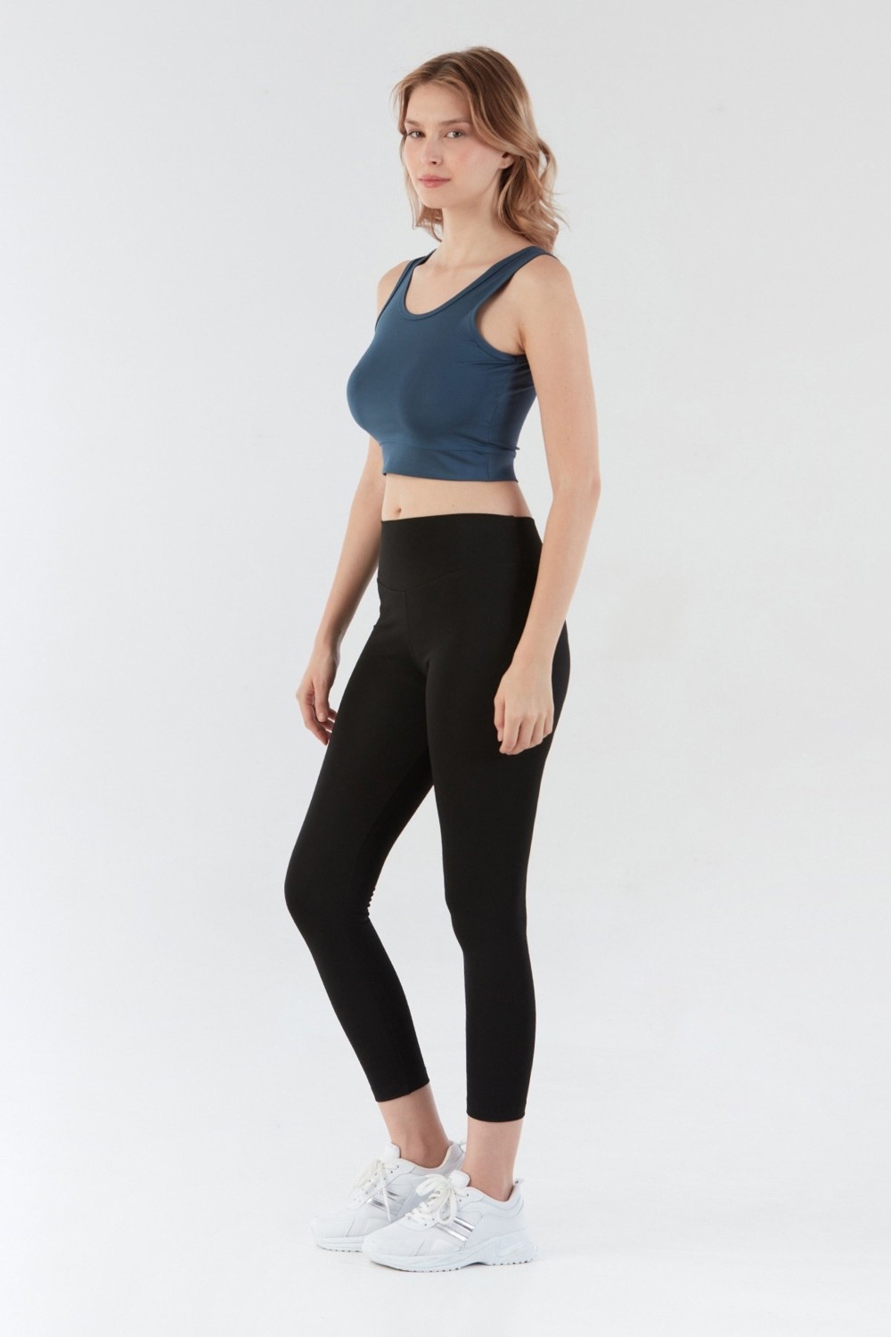 FullaModa Basic U Yaka Crop Body görsel 2