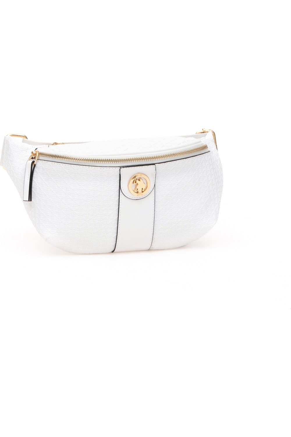 U.S. Polo Assn. Kadın Siyah Bel Çantası 50293695-VR046 görsel 4