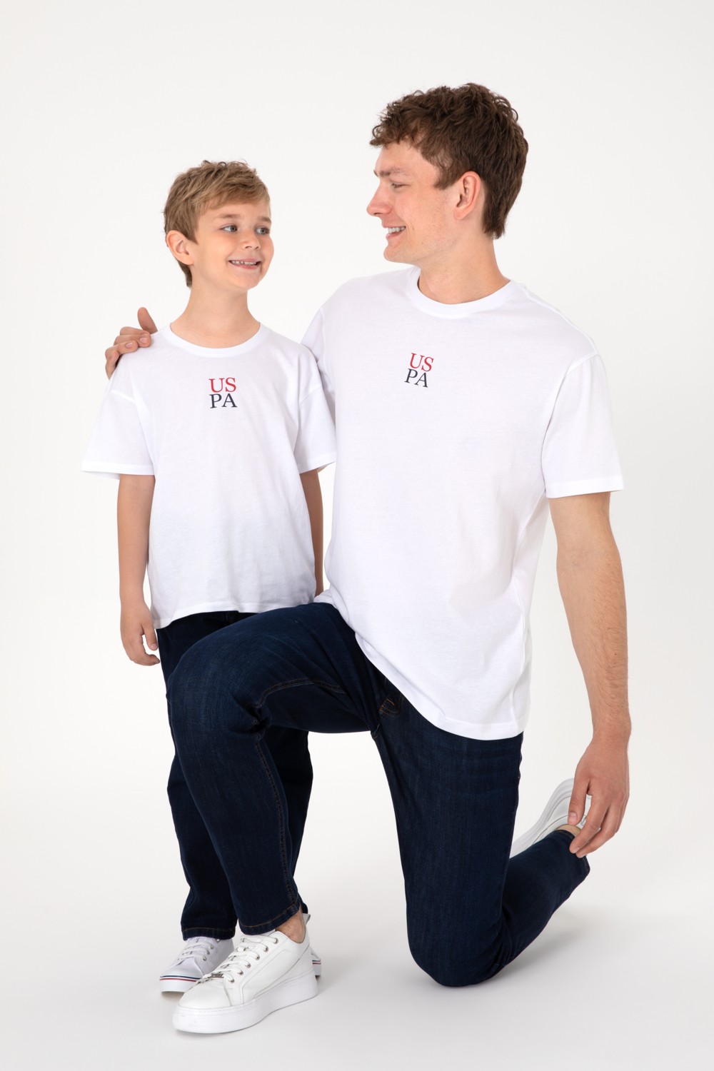 U.S. Polo Assn. Erkek Comfort Fit Bisiklet Yaka Lacivert Tişört 50306450-VR033 görsel 4