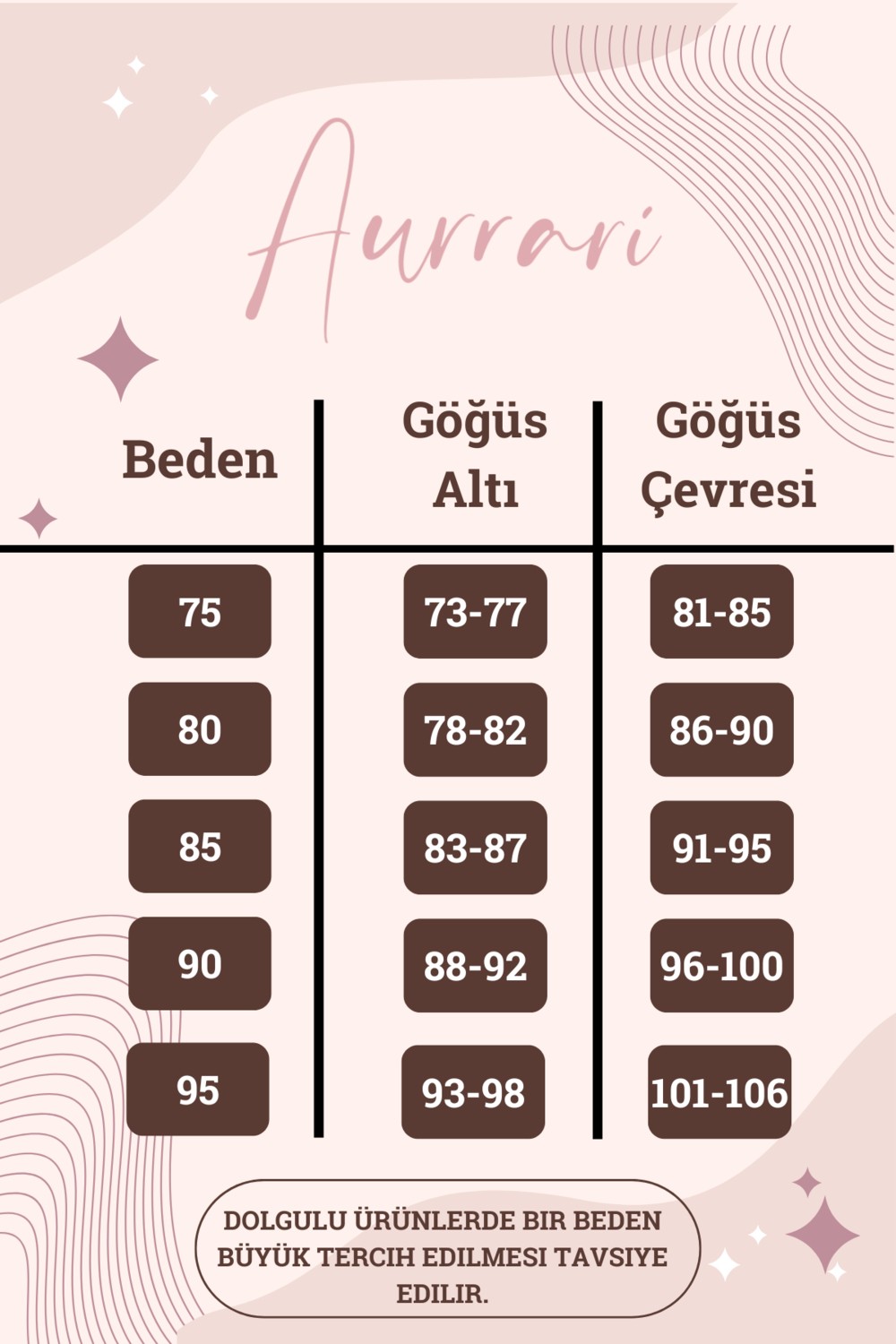 Aurrari Destekli Dolgulu Sütyen 4 Adet görsel 6