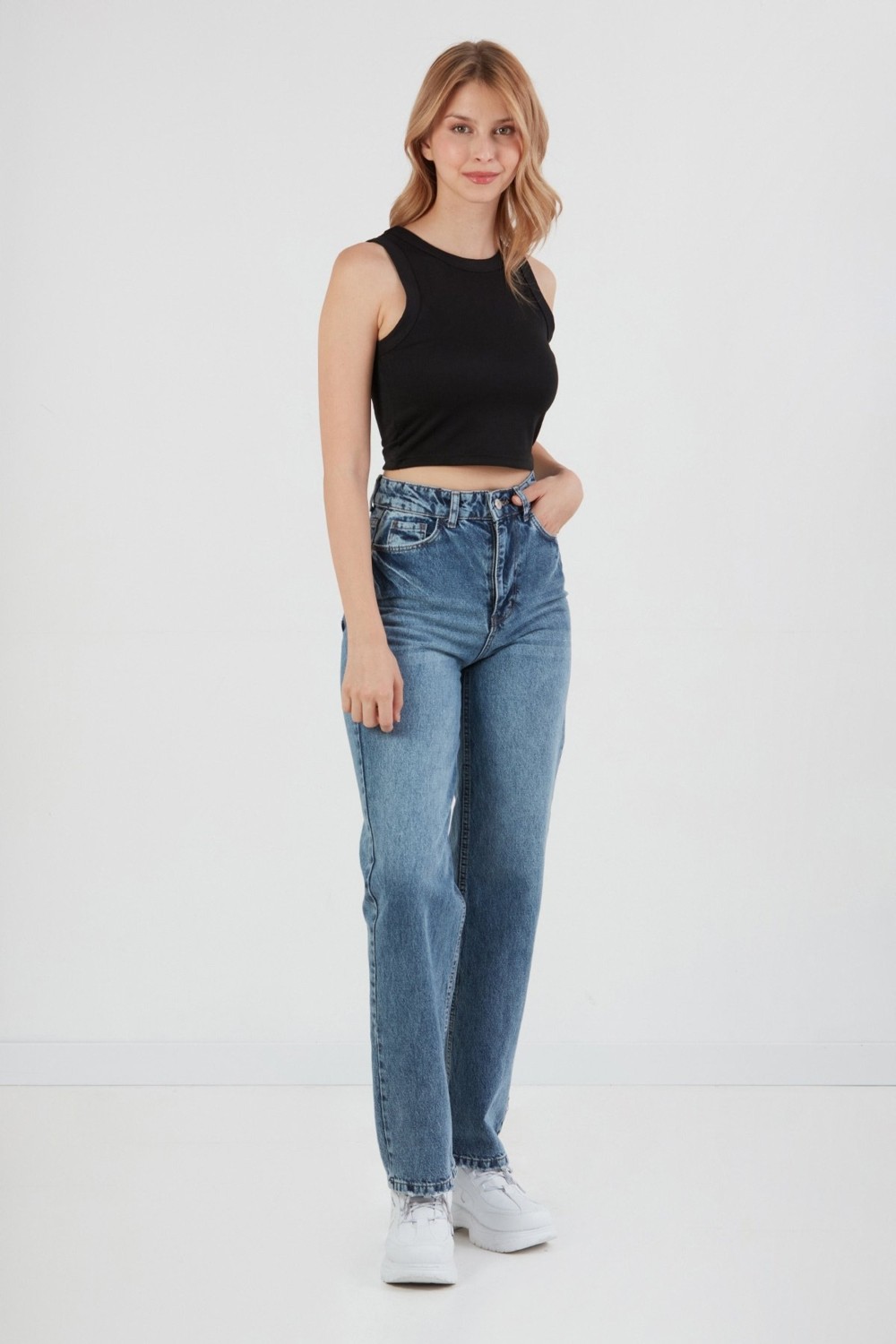 FullaModa Basic Halter Yaka Body görsel 4