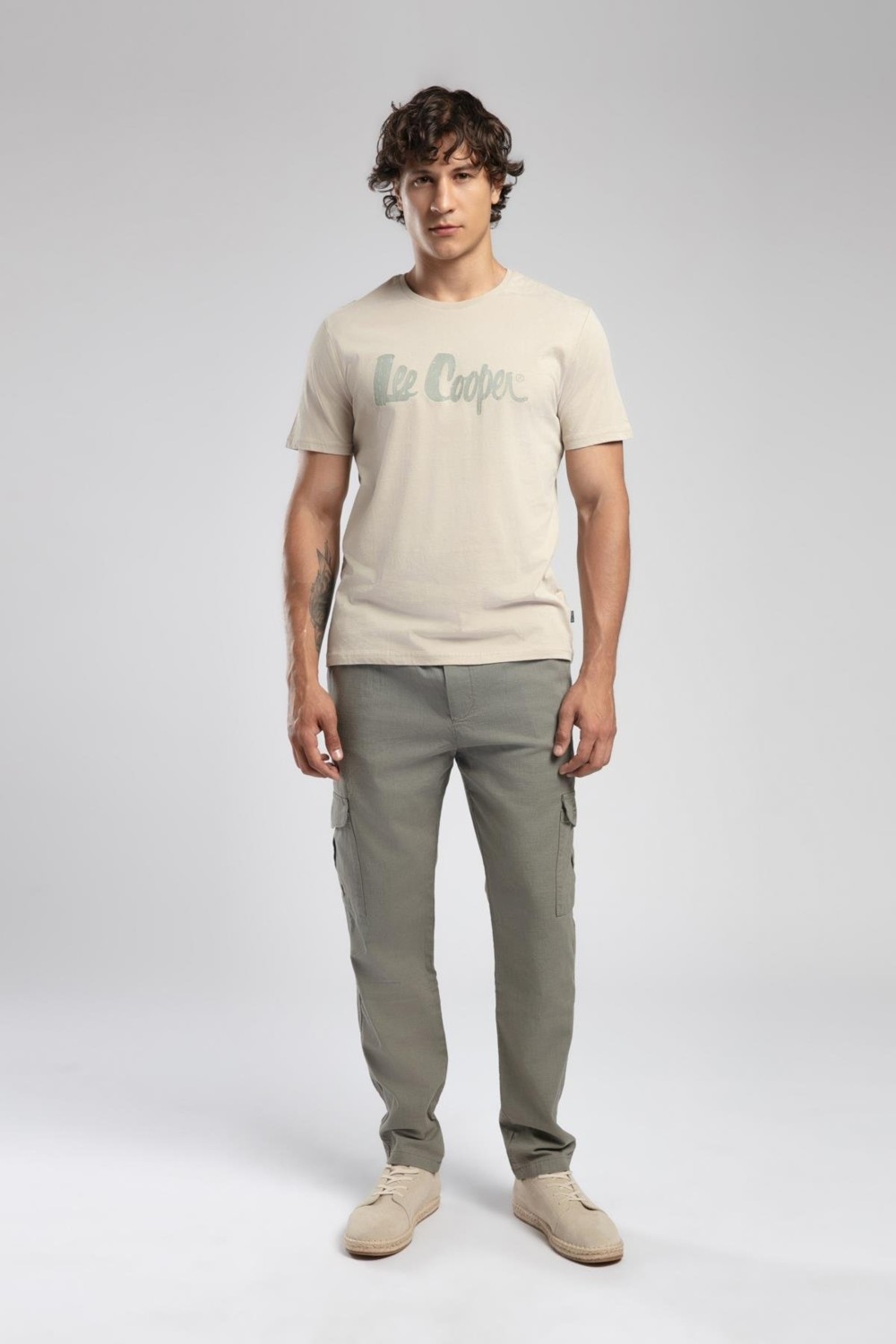 Lee Cooper Ketgo Normal Bel Normal Kesim Düz Paça %100 Pamuk Indigo Erkek Pantolon görsel 5