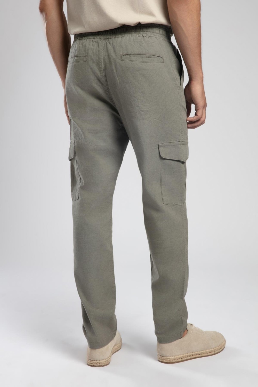 Lee Cooper Ketgo Normal Bel Normal Kesim Düz Paça %100 Pamuk Indigo Erkek Pantolon görsel 7