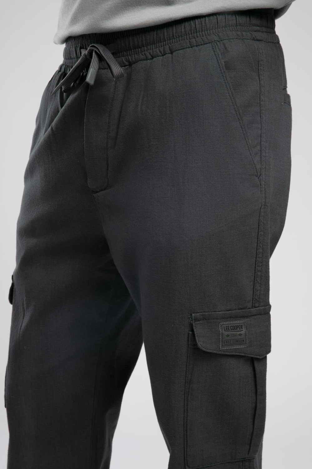 Lee Cooper Ketgo Normal Bel Normal Kesim Düz Paça %100 Pamuk Indigo Erkek Pantolon görsel 4
