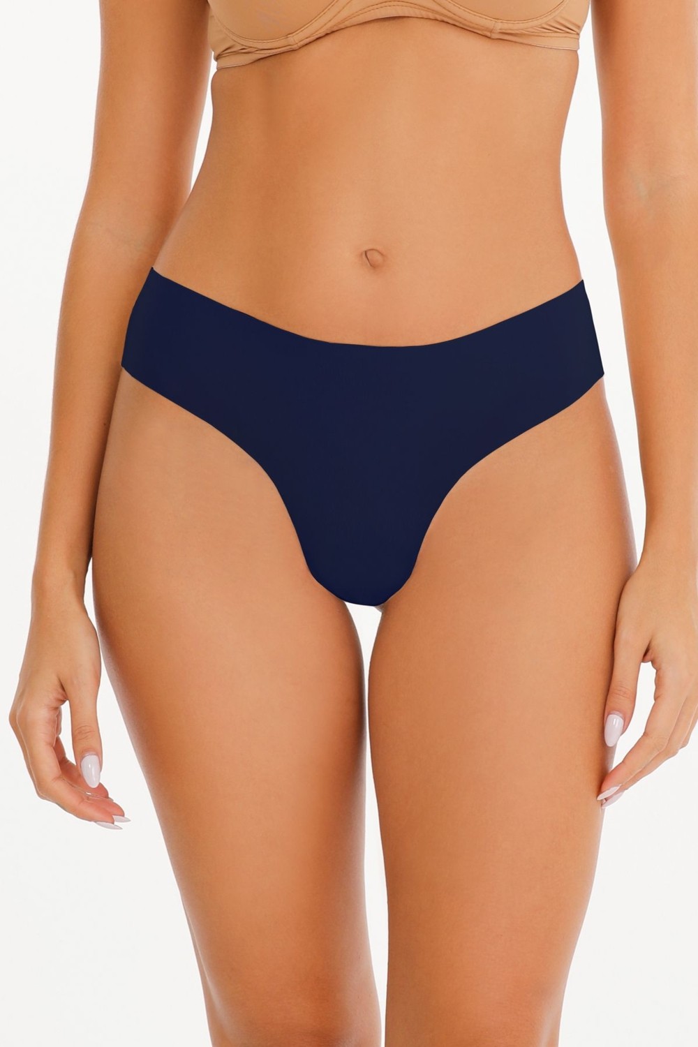 Sensu Kadın Lazer Kesim Tanga Külot 5'li Paket Set KTS3077 görsel 2